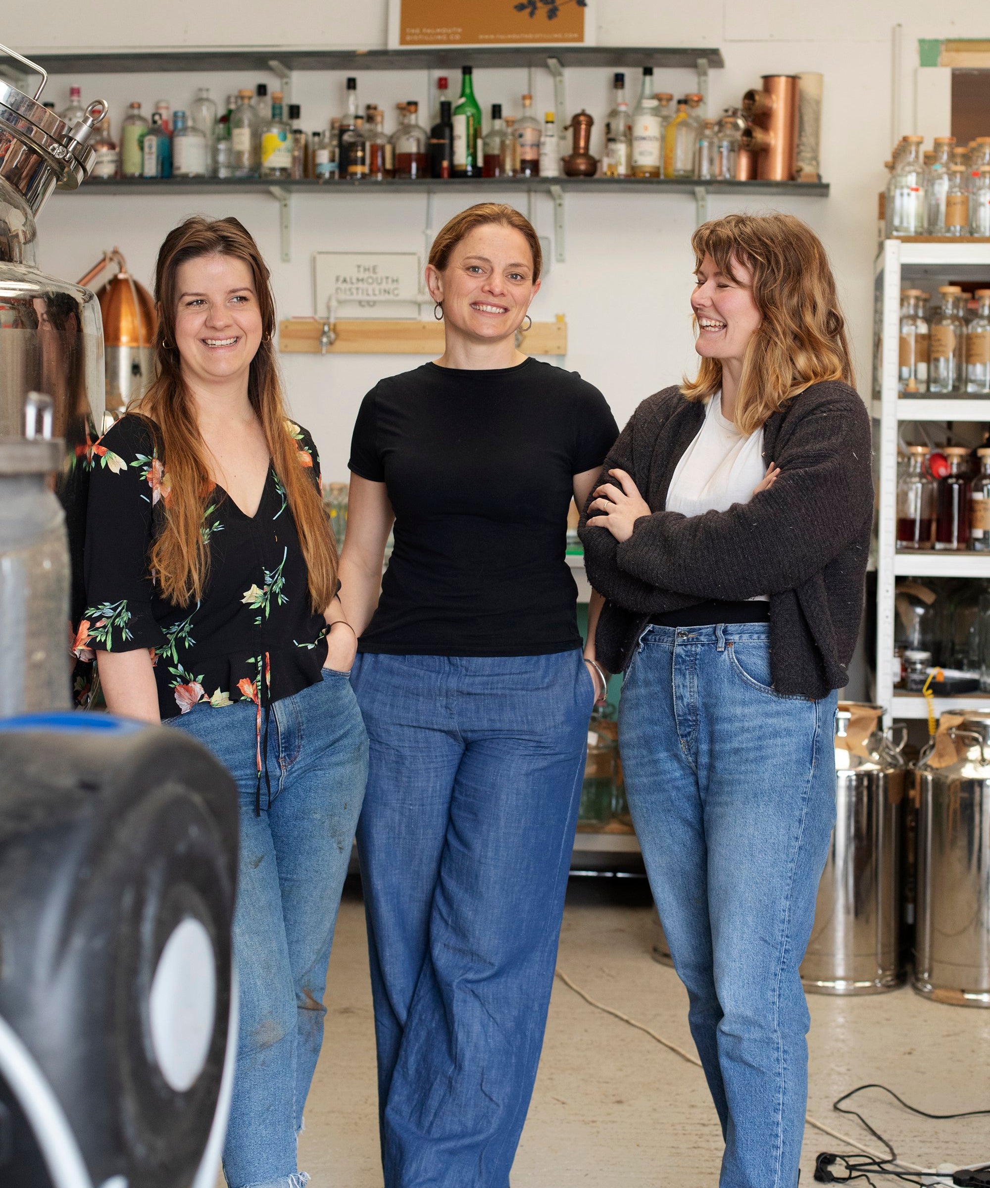 Ooh la la, Finally Some Smart Photos Of Us In The Distillery