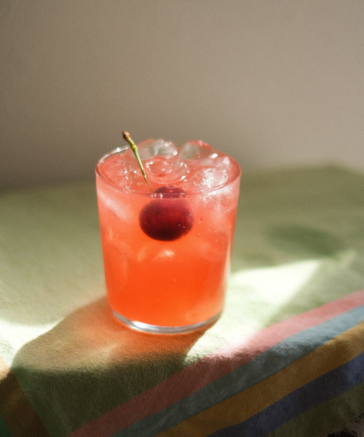 Cherry Rum Mule