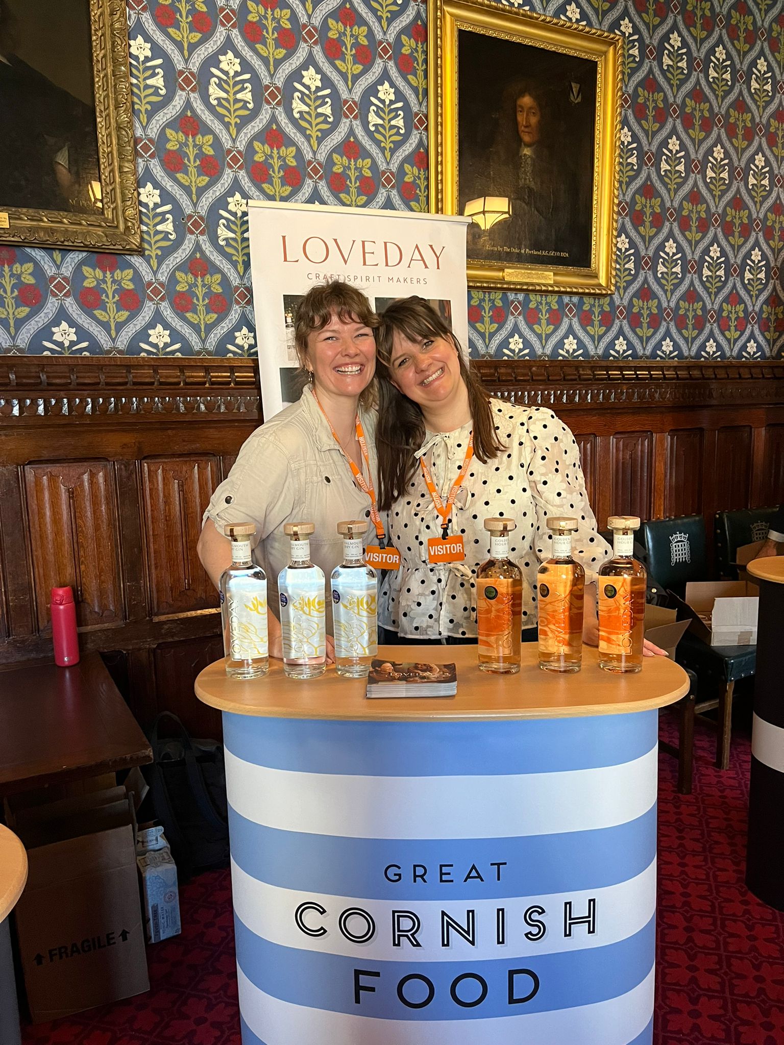 We spent St Piran’s Day in Westminster