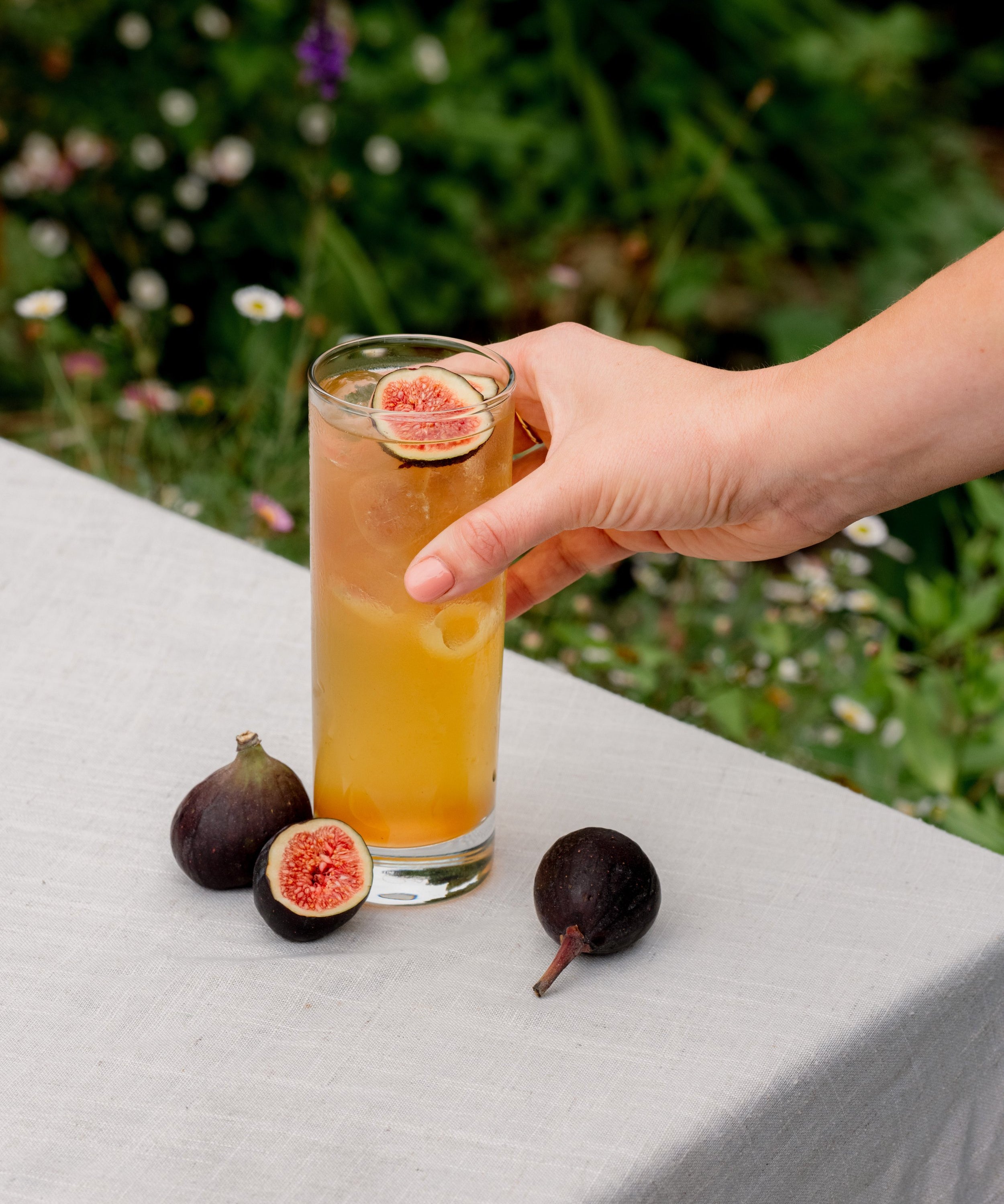Rum &amp; Fig Highball