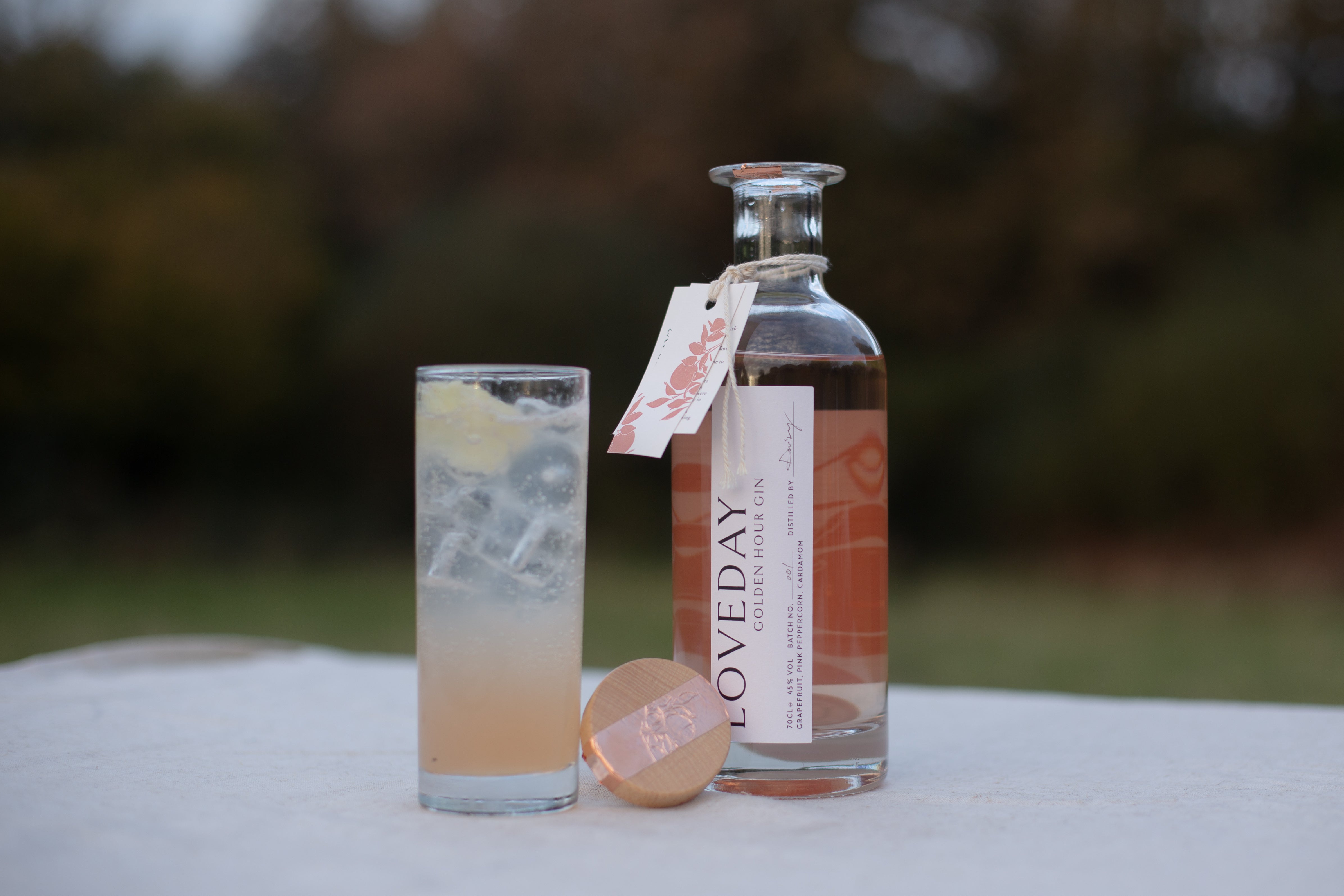 "You're not going to make a *pink gin* are you?"
