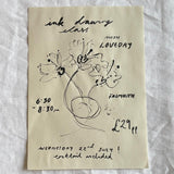 Ink-drawing Workshop with Delphine Gwilliam-O’Connor 🌿