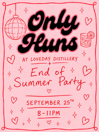 ONLY HUNS - 25th September, 8-11pm