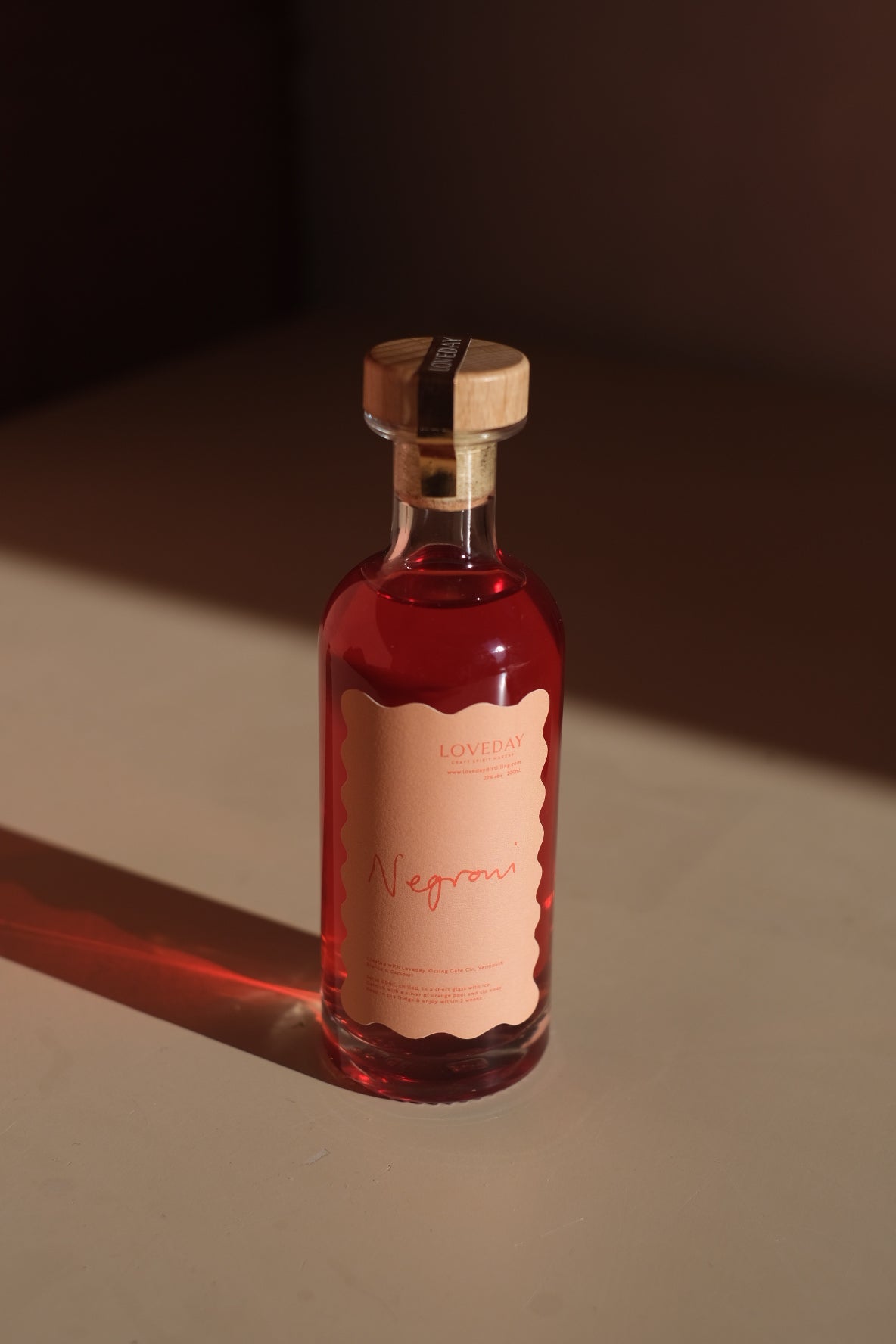 Ruby Negroni Negronis, Ready to Pour – Loveday Distillery